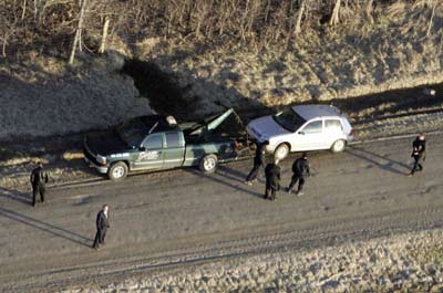 Eight bodies discovered in cars in Canada