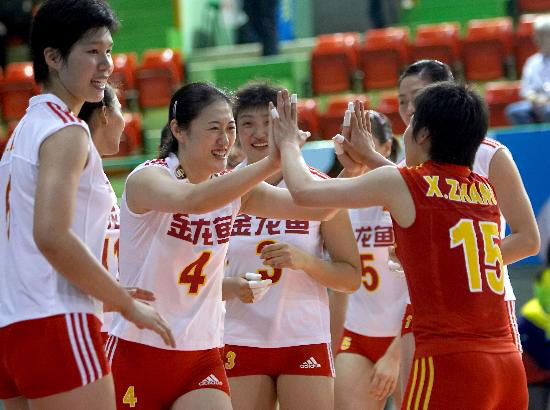 China advances at Swiss Volleyball Masters