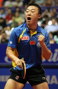 Ma Lin voted male table tennis MVP