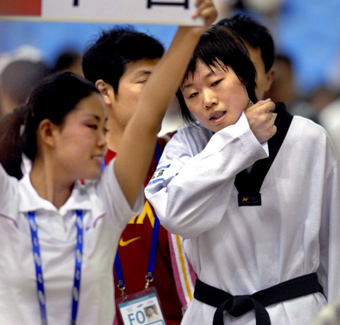 Luo washed out at taekwondo worlds