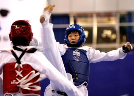 Luo washed out at taekwondo worlds