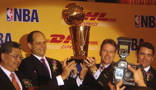 NBA Finals Trophy to tour to China in July