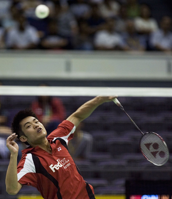 Lin, Xie advance at Singapore Open