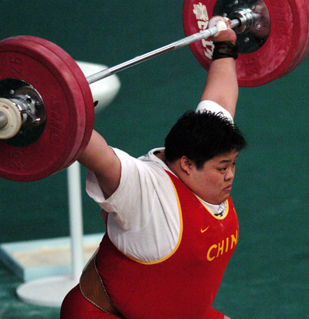 Mu seals Chinese women's weightliftings gold sweep