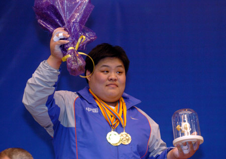 Mu seals Chinese women's weightliftings gold sweep