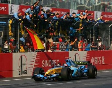 Alonso Completes Renault's Rise