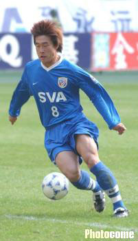 Chinese striker Qu Shengqing