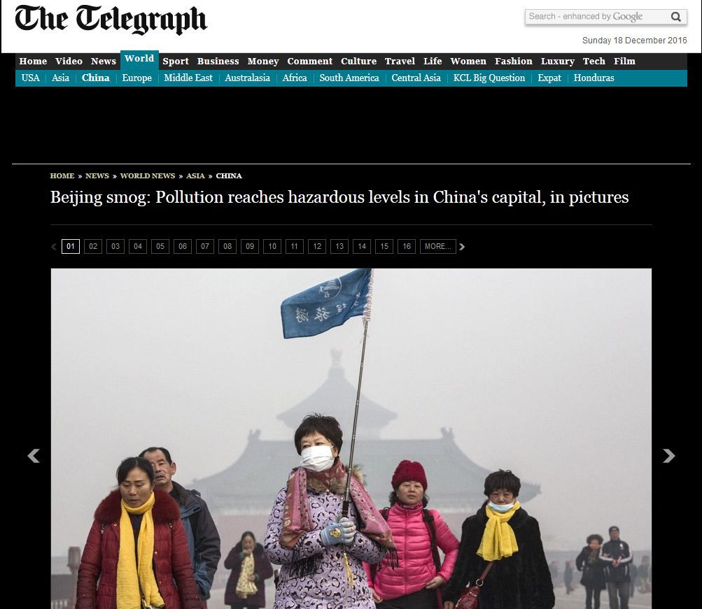 十面霾伏震惊老外：中国人都是神仙下凡！