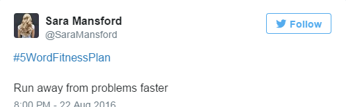 Twitter健身计划：10条认真的健身小贴士