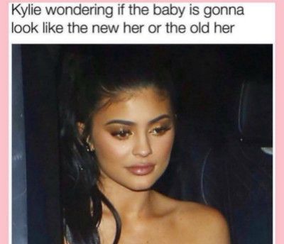 调皮金小妹Kylie Jenner疑似承认怀孕传闻？