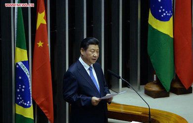 习近平主席金砖峰会及拉美四国行热点词汇