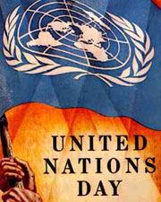 October:United Nations Day（联合国日）