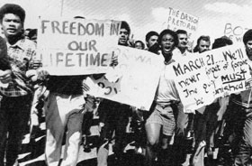 March:Human Rights Day in South Africa