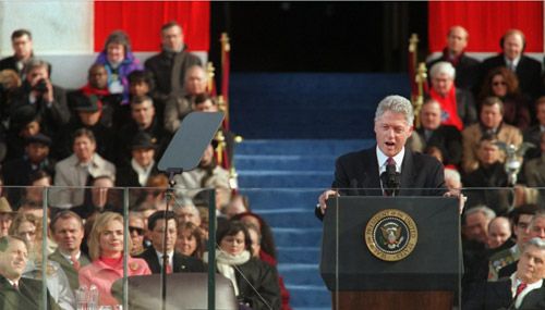 美国前总统比尔•克林顿 首次就职演讲