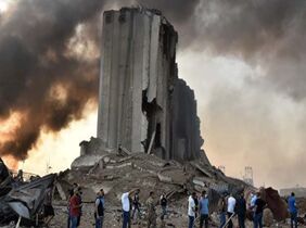 黎巴嫩首都突发大爆炸