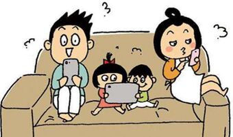 调查显示 近半数中国父母在和孩子说话时玩手机