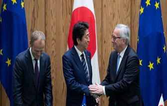 日本与欧盟签自贸协议 承诺取消99%关税