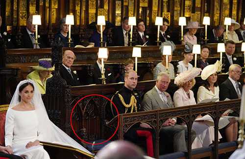 哈里王子婚礼空座位留给戴安娜？肯辛顿宫：女王前面不能坐人