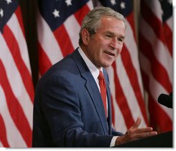President Bush Attends Briefing on Comprehensive Immigration