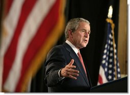 President Bush Encourages the Reauthorization of No Child Le